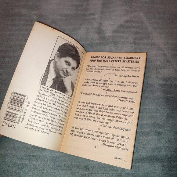Mystery Book Einstein Toby Peters Smart Moves by Stuart M Kaminsky New York - Picture 6 of 8